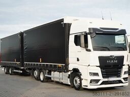 MAN TGX 26.480 / ZESTAW TANDEM 120 M3 / PRZEJAZDOWY