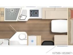 BÜRSTNER Elegance I 920 G, Hubstützen,Vollluftfeder,VOLL