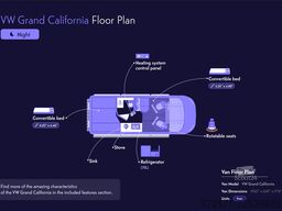 Volkswagen Grand California 2023 | Automática | Totalmente equipada