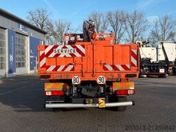 RENAULT Premium Lander Pritsche mit Kran FASSI