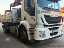 IVECO Stralis AD190 S/P 4x2 Kipper Kran FASSI F125