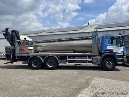 Scania P410 HIAB  X-HIDOU 188 E-5, RETARDER, WHEELBASE...