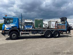 Scania P410 HIAB  X-HIDOU 188 E-5, RETARDER, WHEELBASE...