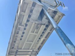 Fruehauf grain transport 46m 3 3 axels , ABS