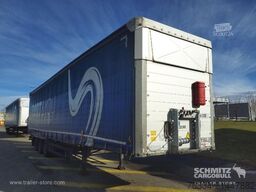 Atvērta puspiekabe ar tentu Schmitz Cargobull Semitrailer Curtainsider Mega