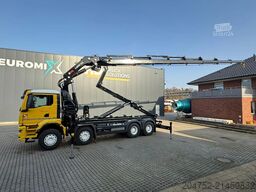MAN TGS 35.520 TGS 35.520 8x4  Abrollkipper + Kran ...