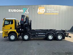 MAN TGS 35.520 TGS 35.520 8x4 Abrollkipper + Kran ...