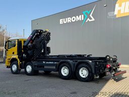 MAN TGS 35.520 TGS 35.520 8x4  Abrollkipper + Kran ...