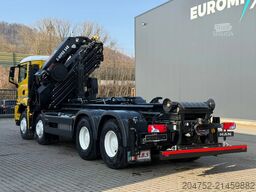 MAN TGS 35.520 TGS 35.520 8x4  Abrollkipper + Kran ...