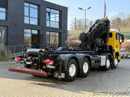 MAN TGS 35.520 TGS 35.520 8x4  Abrollkipper + Kran ...