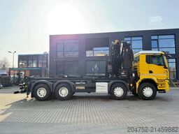 MAN TGS 35.520 TGS 35.520 8x4  Abrollkipper + Kran ...