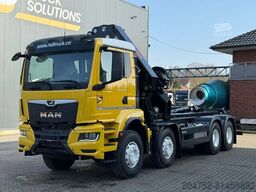 MAN TGS 35.520 TGS 35.520 8x4  Abrollkipper + Kran ...