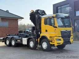 MAN TGS 35.520 TGS 35.520 8x4  Abrollkipper + Kran ...
