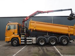MAN TGS 35.440 8X4 2 SIDE TIPPER WITH HMF Z 1943 CR...