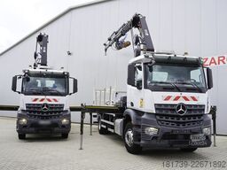 Mercedes-Benz Arocs 1833 4x2 / 50 tho. km! / HIAB