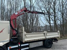 RENAULT Midlum 210 Kipper + Kran HMF850