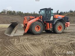 Hitachi ZW310-6 wheel loader w/ lever control, weight and
