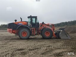 Hitachi ZW310-6 wheel loader w/ lever control, weight and
