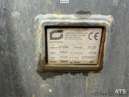 Hitachi ZW310-6 wheel loader w/ lever control, weight and