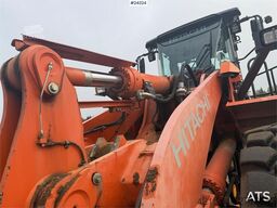 Hitachi ZW310-6 wheel loader w/ lever control, weight and