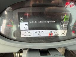 Hitachi ZW310-6 wheel loader w/ lever control, weight and