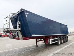 Kel-Berg 4 axle Tipper / Alukastenmulde Kipper 46m3