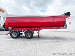 HK TIPPER Asphalt tipper trailer / Stahlmulde Kipper  26m3