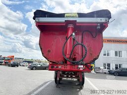 HK TIPPER Asphalt tipper trailer / Stahlmulde Kipper  26m3