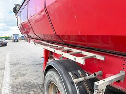 HK TIPPER Asphalt tipper trailer / Stahlmulde Kipper  26m3