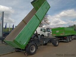 MEUSBURGER 2-A 3-Seitenkipper 16m3 Getreide Alufelgen 4,6t