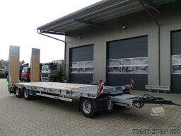 MÜLLER-MITTELTAL 3-Achs Plateau, luftgefedert, hydr. Rampen