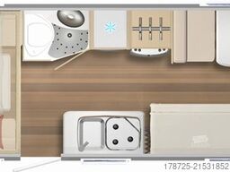 BÜRSTNER Premio Plus 510 TK SkyLine / Hubbett