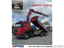 Volvo FMX 500 6x4, EEV, Terex Kran 240.2E-A3, Funk,