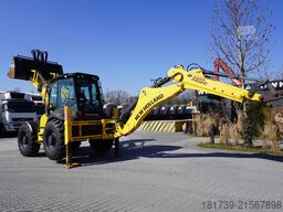 New Holland B 115 C backhoe loader / 1000 MTH !