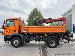 MAN TGM  13.240 4x4BL Palfinger Kran 3 S Kipper Klima