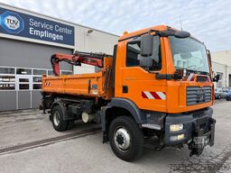 MAN TGM  13.240 4x4BL Palfinger Kran 3 S Kipper Klima