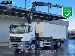 Mercedes Axor 1829 Axor 4X2 HIAB 166 BS-3000 Kran Crane ...