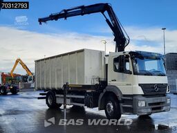 Mercedes Axor 1829 Axor 4X2 HIAB 166 BS-3000 Kran Crane ...