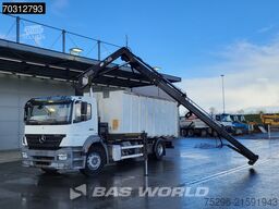 Mercedes Axor 1829 Axor 4X2 HIAB 166 BS-3000 Kran Crane ...