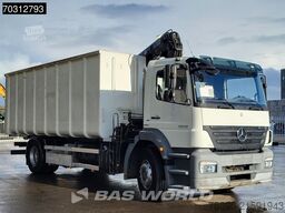 Mercedes Axor 1829 Axor 4X2 HIAB 166 BS-3000 Kran Crane ...