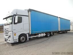 MERCEDES-BENZ ACTROS 2553, 6X2, JUMBO 120M3, DURCHLADEN, TOP!