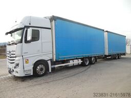 MERCEDES-BENZ ACTROS 2553, 6X2, JUMBO 120M3, DURCHLADEN, TOP!