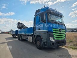 MERCEDES-BENZ Actros 2543 / 27m Hiab 288 Kran Flyjib / WINCH