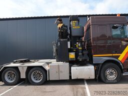 DAF XF 460 6x2 tracto runit with Palfinger PK 63002...