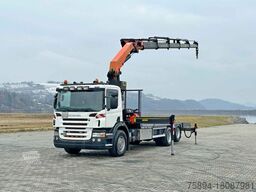 SCANIA P 420* PLATFORM 6,80m * PK 29002+FUNK * TOP