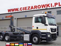 MAN TGS 26.440 6x2 E6/ Dalby hooklift 21 t