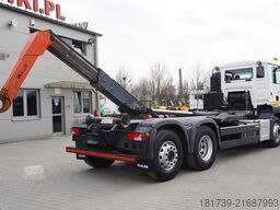 MAN TGS 26.440 6x2 E6/ Dalby hooklift 21 t