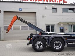 MAN TGS 26.440 6x2 E6/ Dalby hooklift 21 t