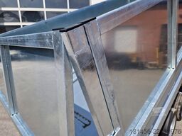 trailershop riesig Debon PW 3.6 mit Bordwandaufsatz elektro