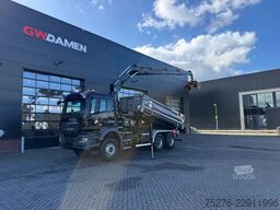 MAN TGS 33.470 6x4 3 zijdige Kipper/ Hiab 188 B-3 E...